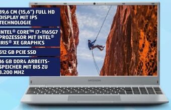 Hofer Notebook akoya e15412 md64090 Angebot