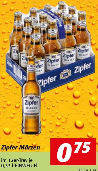 Strasser Markt Zipfer Märzen 0,33l Angebot