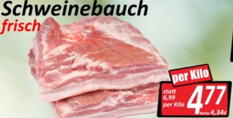 Wurstico Schweinebauch per kilo Angebot