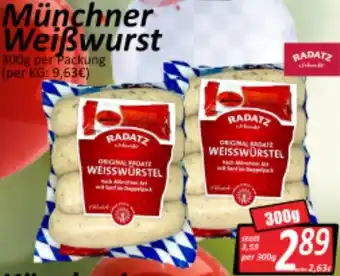 Wurstico Münchner Weißwurst 300g Angebot