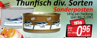 Wurstico Thunfisch 185g Angebot