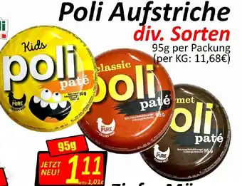 Wurstico Poli Aufstriche 95 g Angebot