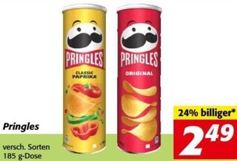 Nah&Frisch Pringles 185 g Angebot