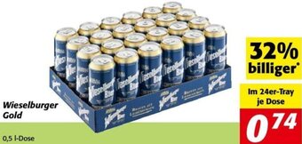 Nah&Frisch Wieselburger Gold 0,5l Angebot
