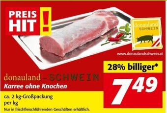 Nah&Frisch Karree ohne Knochen per kg Angebot