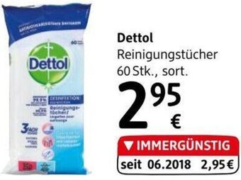 dm Dettol Reinigungstücher Angebot