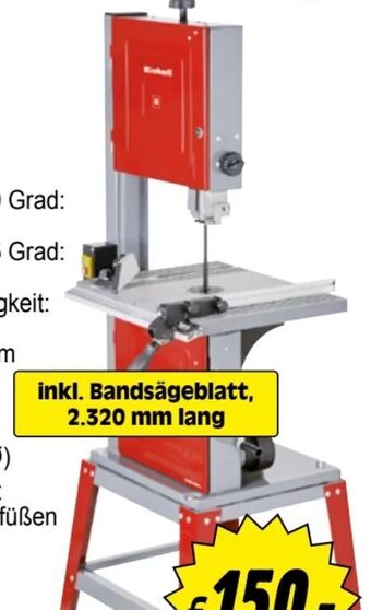 Zgonc Bandsäge tc-sb 305 u Angebot