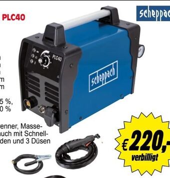 Zgonc Plasmaschneider plc40 Angebot
