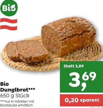 ADEG Bio Dunglbrot 650 g Angebot