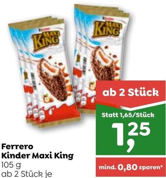 ADEG Ferrero Kinder Maxi King 105 g Angebot