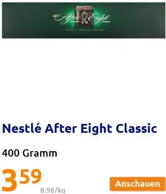 Action Nestlé After Eight Classic 400 Gramm Angebot
