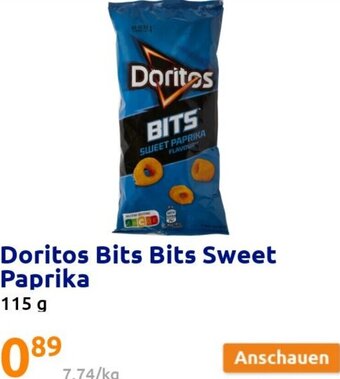 Action Doritos Bits Bits Sweet Paprika 115 g Angebot