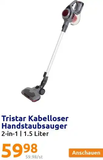 Action Tristar Kabelloser Handstaubsauger 2-in-1 Angebot