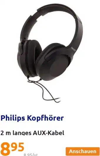 Action Philips Kopfhörer 2 m Angebot