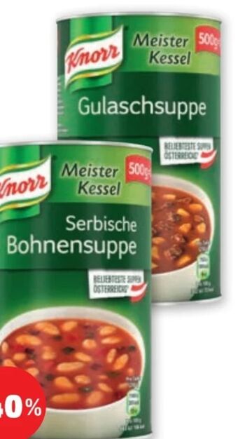 PENNY Meister kessel suppe Angebot