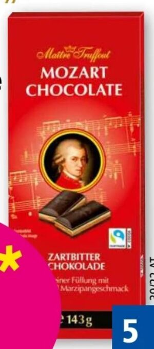 Norma Mozart zartbitterschokolade Angebot