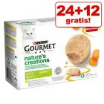 24 + 12 gratis! 36 x 85 g gourmet nature's creations