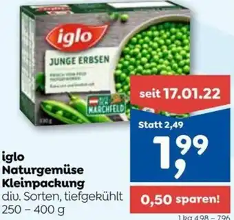 ADEG iglo Naturgemüse Kleinpackung 250-400g Angebot