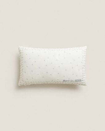 ZARA HOME Kissenbezug mit blattprint Angebot