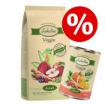 5 kg lukullus veggie trockenfutter + 6 x 400 g nassfutter zum sonderpreis!
