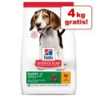 Zooplus 14 + 4 kg gratis! 18 kg hill's science plan hundefutter Angebot