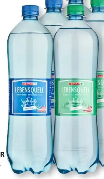 SPAR Gourmet Lebensquell mineralwasser Angebot