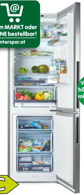 Interspar Kühl-gefrierkombination kge364lca Angebot