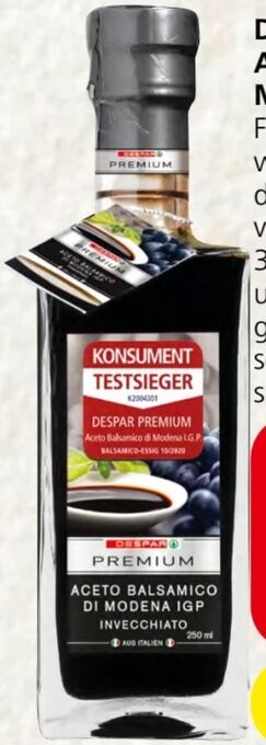 Spar Aceto balsamico di modena Angebot