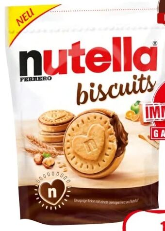 Spar Nutella biscuits Angebot