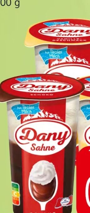 Eurospar Dany sahne Angebot