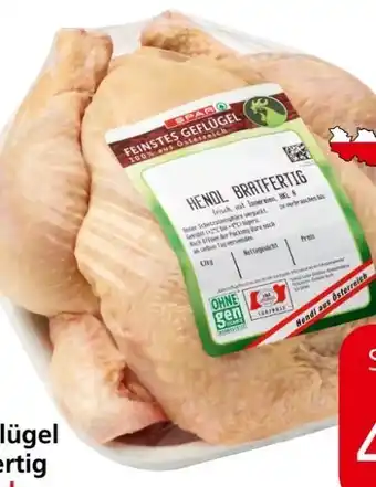 Eurospar Feinstes geflügel hendl bratfertig Angebot