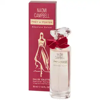 Action Naomi campbell prêt à porter eau de toilette prêt à porter Angebot