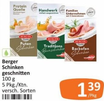 Kastner Berger Schinken geschnitten 100 g Angebot