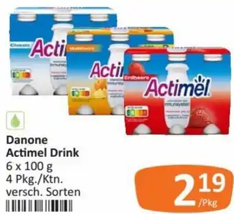 Kastner Danone Actimel Drink 6 x 100 g Angebot