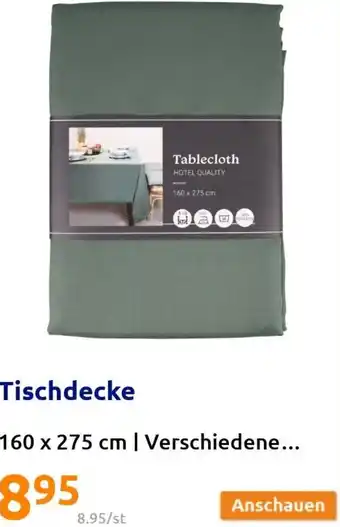 Action Tischdecke 160 x 275 cm Angebot
