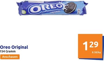 Action Oreo Original 154 Gramm Angebot