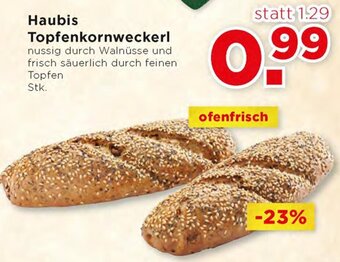 Unimarkt Haubis Topfenkornweckerl Angebot