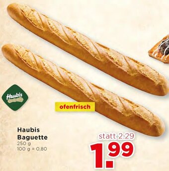 Unimarkt Haubis Baguette 250 g Angebot