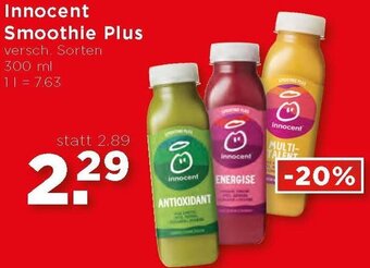 Unimarkt Innocent Smoothie Plus 300 ml Angebot
