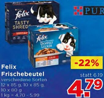 Unimarkt Felix Frischebeutel Angebot