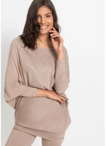 Bonprix Asymmetrischer pullover aus nachhaltiger viskose Angebot
