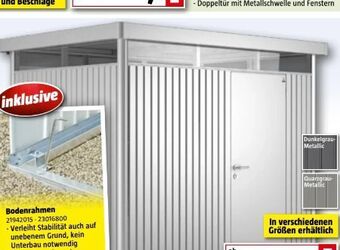 Bauhaus Gerätehaus highline Angebot