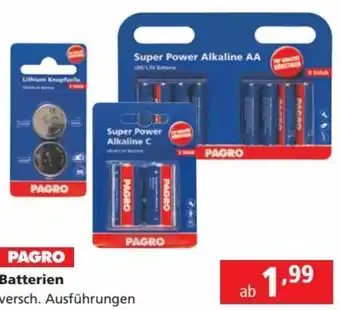 Pagro Diskont Pagro Batterien Angebot