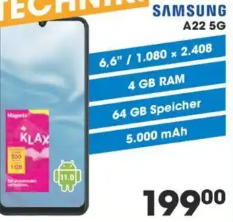 Libro Samsung A22 5G Angebot