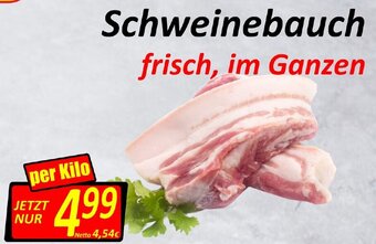 Wurstico Schweinebauch per kilo Angebot
