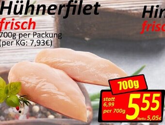 Wurstico Hühnerfilet 700g Angebot
