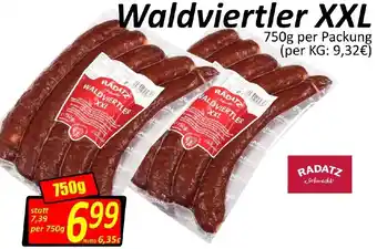 Wurstico Waldviertler XXL 750g Angebot