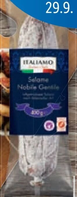 Lidl Salami nobile gentile Angebot