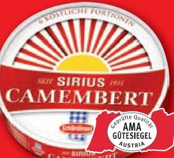 Lidl Sirius camembert Angebot