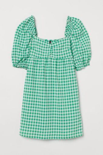 H&M Kleid mit puffärmeln Angebot